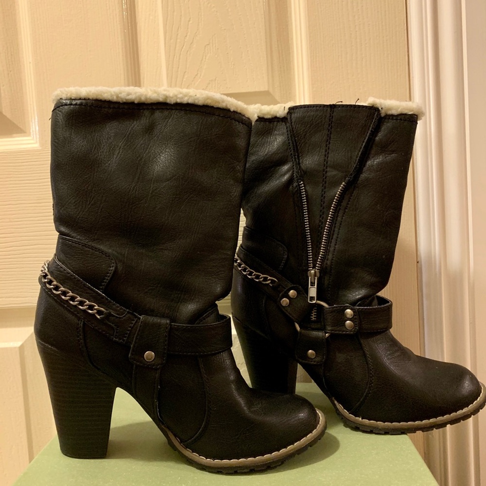 Candies Dumont Lined Boots